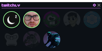 Mockup of Twitchly
